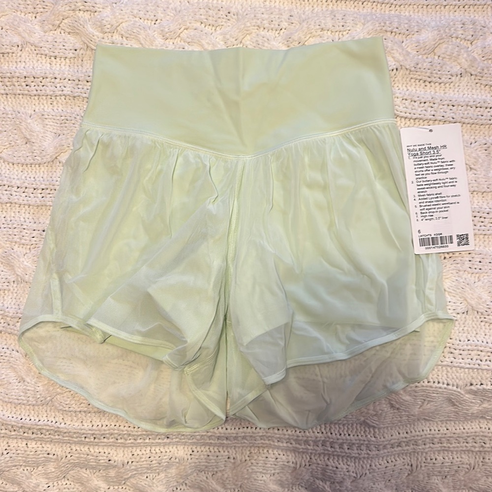 Lululemon Nulu and Mesh Yoga Short